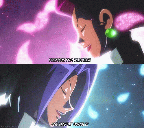 medzz123 giphyupload pokemon james jessie GIF