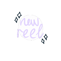 New Post Reel Sticker