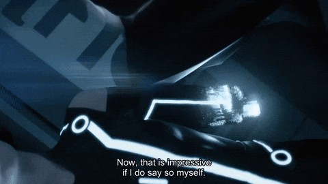 If I Do Say So Myself Tron Legacy GIF by Goldmaster