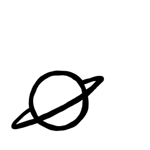 Sugarinkclothing giphyupload sparks galaxia planetas Sticker