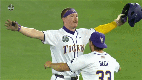 Lsu Tigers Celebration GIF by NCAA Championships