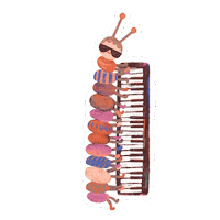 Ray Charles Piano Sticker by pomelody