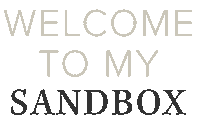 houseoffunk welcome interior design sandbox house of funk design Sticker