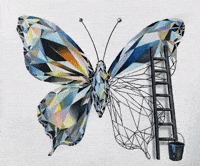 Butterfly GIF by Lina Valentina