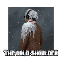 Shoulder Ignoring Sticker