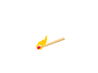 Fire Burning Sticker by pyroweb
