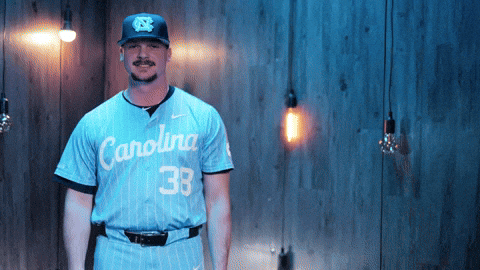 University Of North Carolina Baseball GIF by UNC Tar Heels