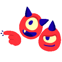 Hand Sticker by InterBoosters