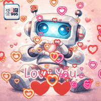 I Love You Hearts GIF by Digi 995