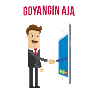 happy dance Sticker by Bukalapak