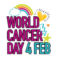 clicsargent world cancer day clic sargent Sticker