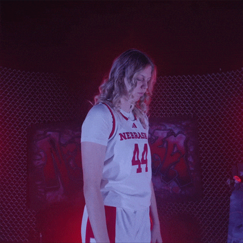 Basketball Nebraska GIF by Huskers