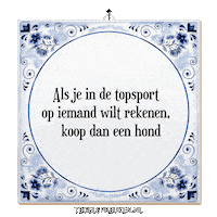 Sport Team Sticker by Tegelspreuken.nl