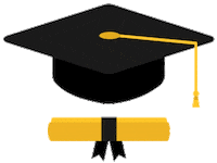 Hat Graduation Sticker by Kennesaw State University