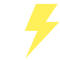 Voting Lightning Bolt Sticker by TheVoterParty