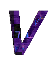 Glitch V Sticker by #BASILIO