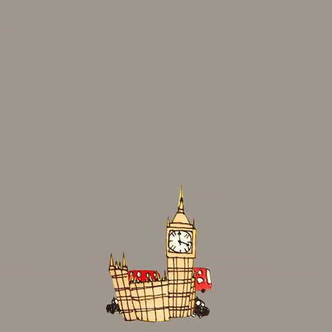 london illustration GIF by Kagami Shinohara