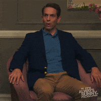 Always Sunny Surprise GIF by It's Always Sunny in Philadelphia
