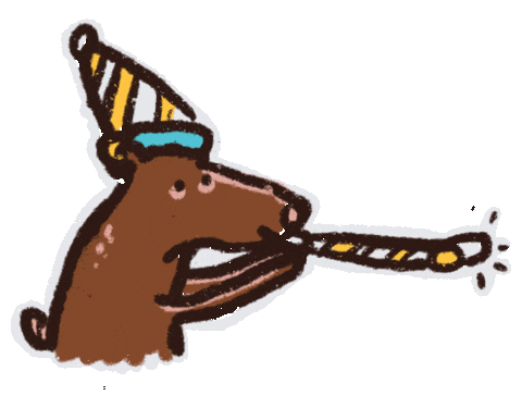 Celebrate Happy Birthday Sticker by Leon Nikoo