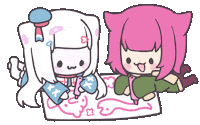 Art Hanging Out Sticker