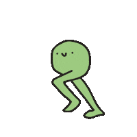 Jump Coming Sticker by TeaBag