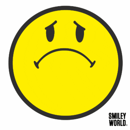 Sad Disappointment GIF by Smiley