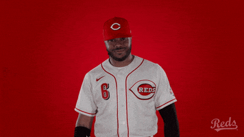 Phillip Ervin Baseball GIF by Cincinnati Reds