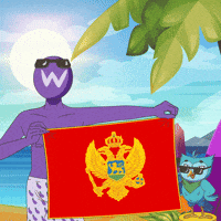 Montenegro Zastava GIF