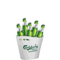 Happy Hour Party Sticker by Carlsberg