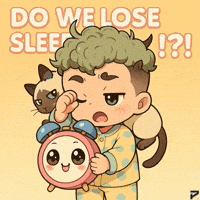 Yawning Alarm Clock GIF by Persona