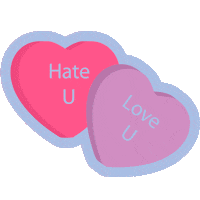 AldanaBacci07 love u hate u aldanabacci Sticker
