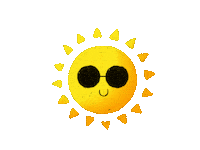 milothefreak sun sunny sunny day cute sun Sticker