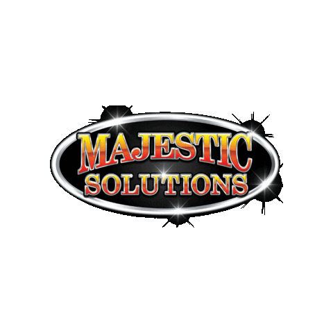 Majestic_Solutions car detailing majestic solutions Sticker