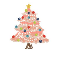christmas tree Sticker by Whitney English