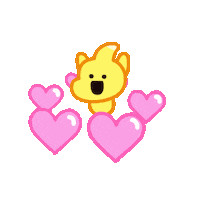 Happy In Love Sticker by DINOSALLY