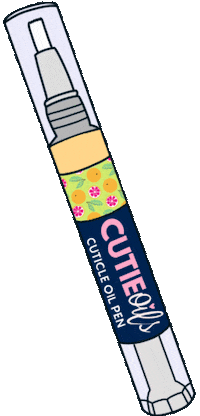 cutieoils nails cuticle oil cutieoils cutieoil Sticker