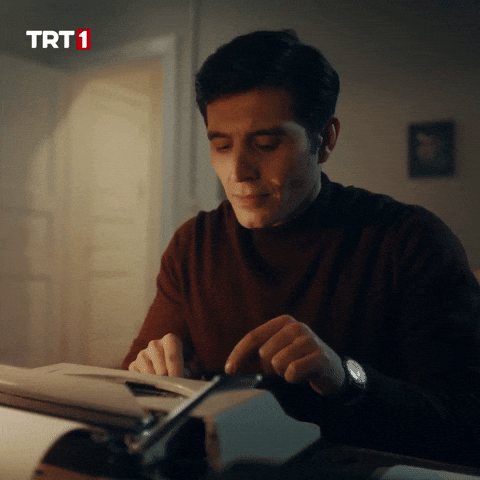 Work Writing GIF by TRT