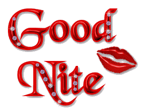 good night kiss STICKER