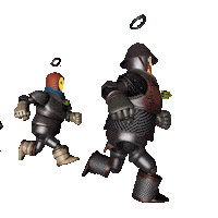 3D Run Sticker by HyperLoot