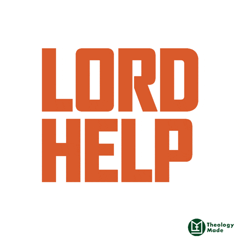 Help Me Christian GIF by Theology Made