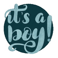 Happy Baby Boy Sticker