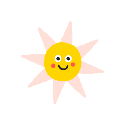 Happy Sun Sticker