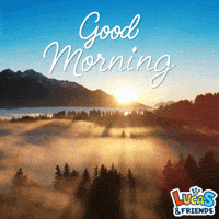 Good Morning GIF by Lucas and Friends by RV AppStudios