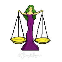 ilusdelakari libra libre zodiaco horoscopo Sticker