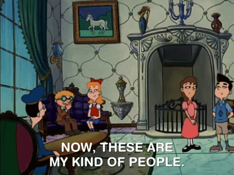 hey arnold nicksplat GIF