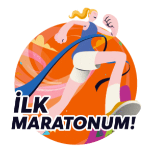 kutupayisi_tr giphyupload maraton kosu kutupayısı Sticker