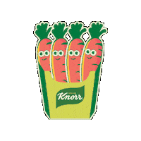 Carrots Sticker by Knorr