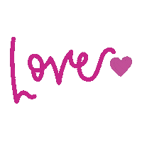 Lettering Love Sticker