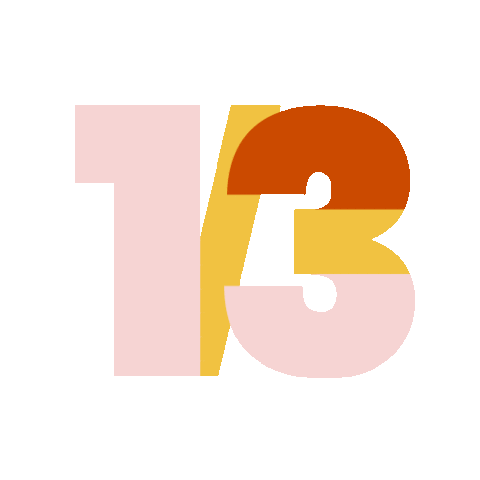 13 Sticker by hoolahco