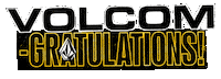 Congrats Congratulations Sticker by Volcom